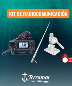 kit de radiocomunicacion marina en terramar oferta
